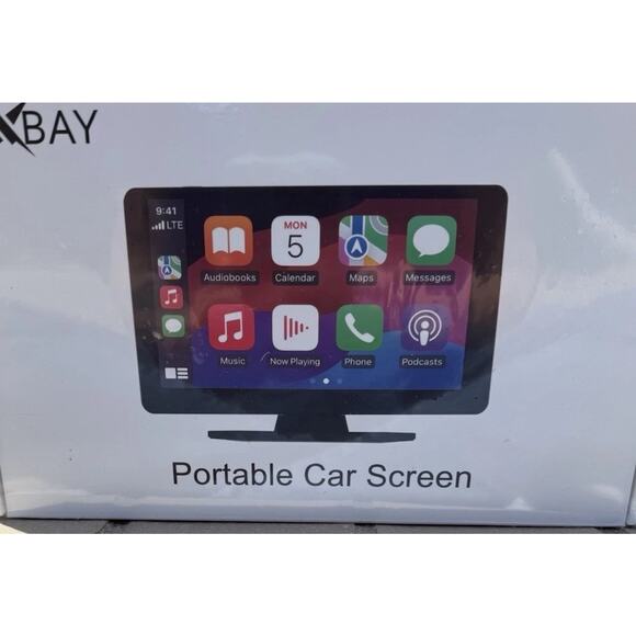 Portable Car Screen And Backup Camera by CarPlay -Android Auto 9 Inch - Picture 3 of 11